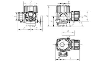 Outline Dimension Drawing BJ-IIC